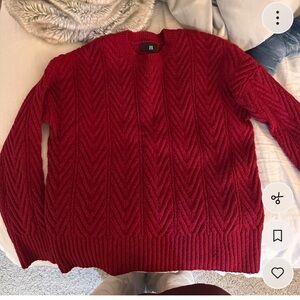 Banana Republic Burgundy Crew Neck Sweater